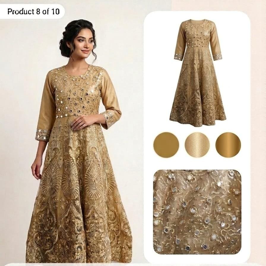 Anarkali Gown Stitching